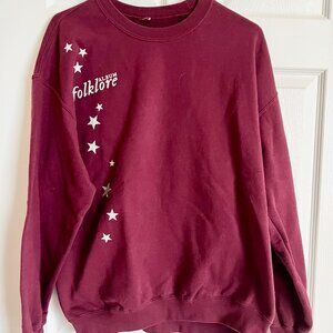 Taylor Swift RARE You Drew Stars Around My Scars Folklore Crew - Folklore Album